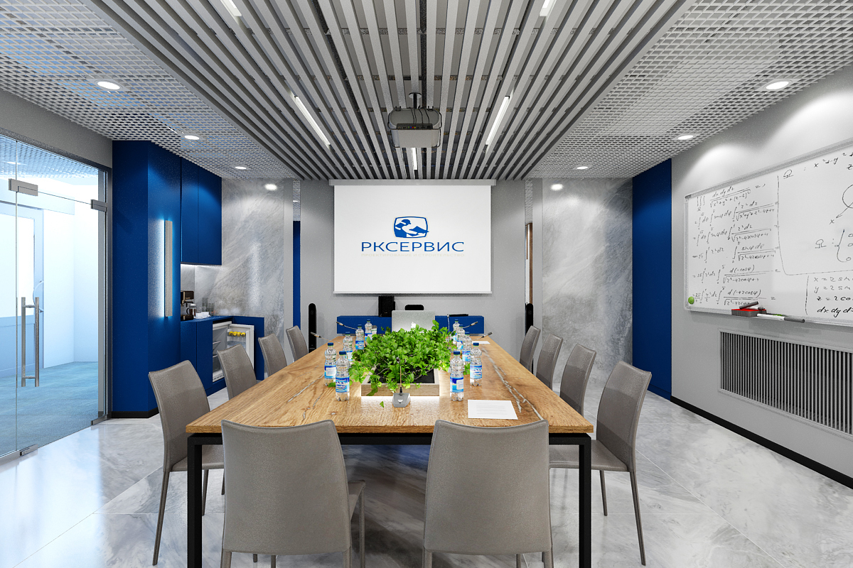 Переговорная и столовая в офисе
